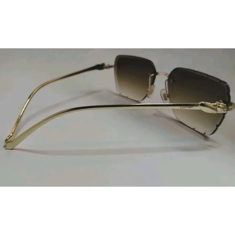 Panthere de Cartier Sunglasses for Men - OW3079 6014-151 - Made in Italy